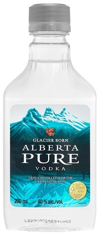 alberta pure vodka 200 ml single bottle edmonton liquor delivery