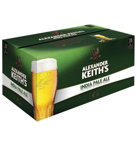 alexander keith's ipa 341 ml - 28 bottles edmonton liquor delivery