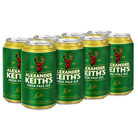 alexander keith's ipa 355 ml - 8 cans edmonton liquor delivery