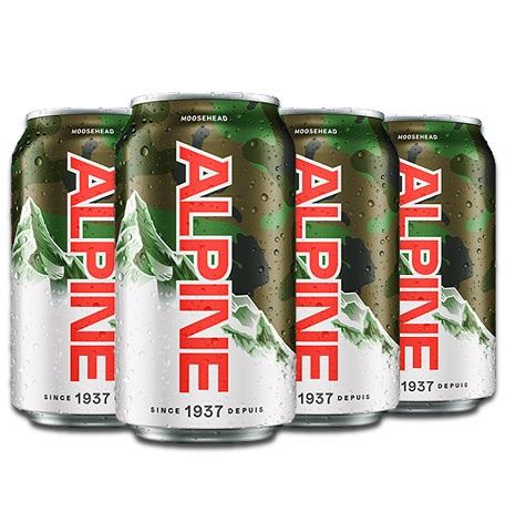 alpine lager 355 ml - 6 cans edmonton liquor delivery
