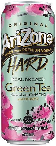 arizona hard green iced tea 473 ml single can edmonton liquor delivery