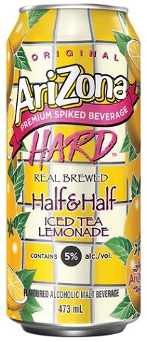 arizona hard half & half ice tea lemonade 473 ml single can edmonton liquor delivery
