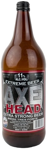 axehead 11% strong 1.18 l single bottle edmonton liquor delivery