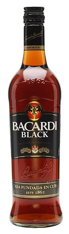 bacardi black 750 ml single bottle edmonton liquor delivery