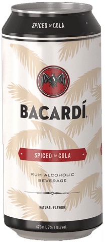 bacardi spiced & cola 473 ml single bottle edmonton liquor delivery