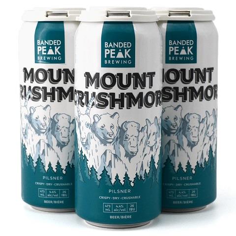 banded peak mount crushmore 473 ml - 4 cans edmonton liquor delivery