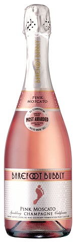 barefoot bubbly pink moscato 750 ml single bottle edmonton liquor delivery