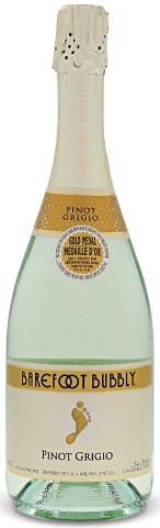 barefoot bubbly pinot grigio 750 ml single bottle edmonton liquor delivery