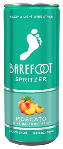 barefoot cellars moscato spritzer 250 ml - 4 cans edmonton liquor delivery