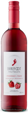 barefoot fruitscato strawberry moscato 750 ml single bottle edmonton liquor delivery