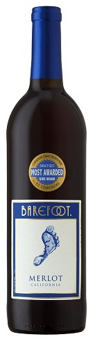 barefoot merlot 750 ml single bottle edmonton liquor delivery