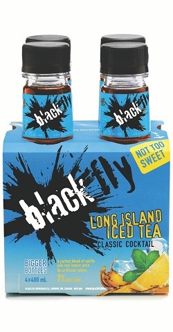 black fly long island iced tea 400 ml - 4 bottles edmonton liquor delivery