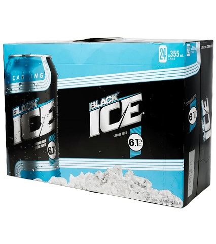 black ice 355 ml - 24 cans edmonton liquor delivery