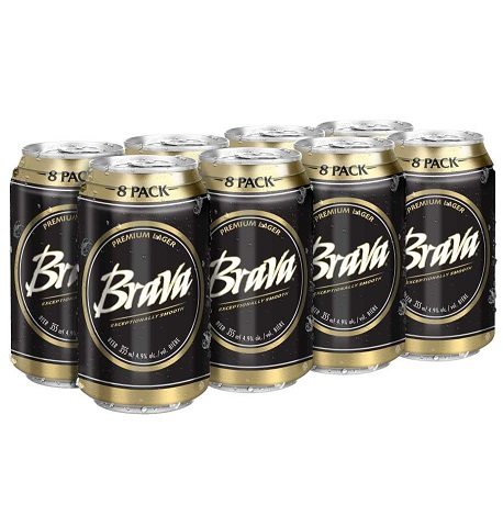 brava 355 ml - 8 cans edmonton liquor delivery