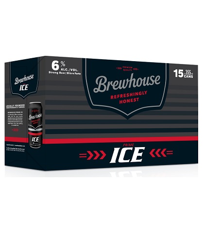 brewhouse ice 355 ml - 15 cans edmonton liquor delivery