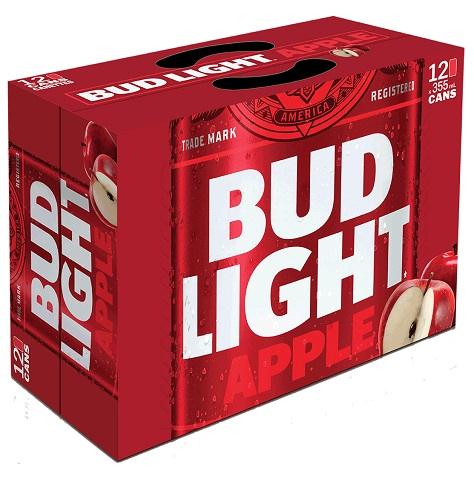bud light apple 355 ml - 12 cans edmonton liquor delivery