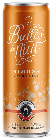 bulles de nuit mimosa 355 ml single can edmonton liquor delivery