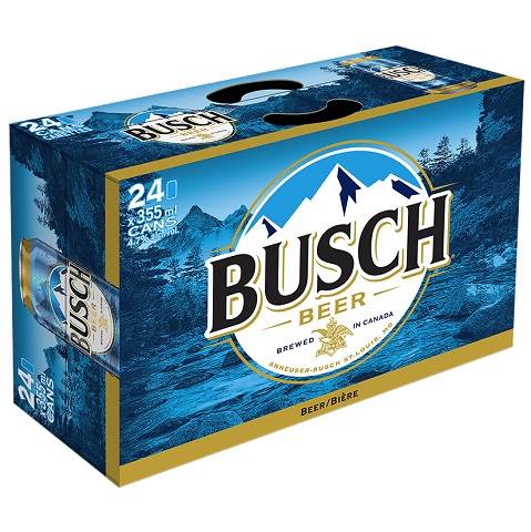 busch 355 ml - 24 cans edmonton liquor delivery