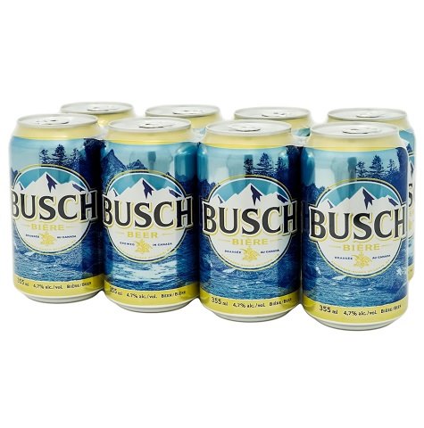 busch 355 ml - 8 cans edmonton liquor delivery