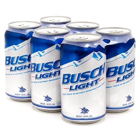 busch light 355 ml - 6 cans edmonton liquor delivery