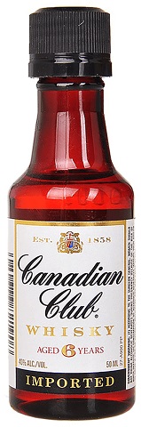 canadian club 50 ml single bottle edmonton liquor delivery