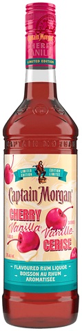 captain morgan cherry vanila rum 750 ml single bottle edmonton liquor delivery