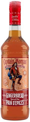captain morgan gingerbread spiced 750 ml single bottle edmonton liquor delivery