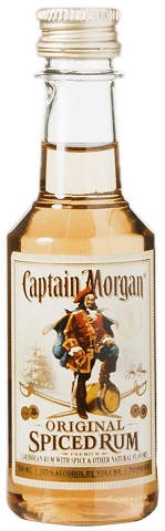 captain morgan spiced 50 ml single bottle edmonton liquor delivery