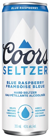 coors seltzer blue reaspberry 473 ml single can edmonton liquor delivery