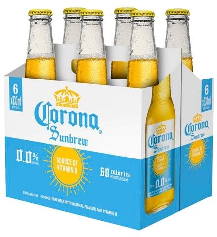corona sunbrew 0.0 330 ml - 6 bottles edmonton liquor delivery