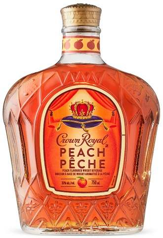 crown royal peach 750 ml single bottle edmonton liquor delivery