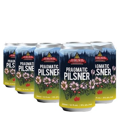 delta pragmatic pilsner 355 ml - 8 cans edmonton liquor delivery