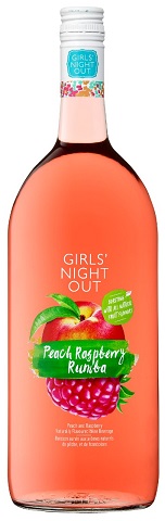 girls night out peach raspberry rumba 1.5 l single bottle edmonton liquor delivery