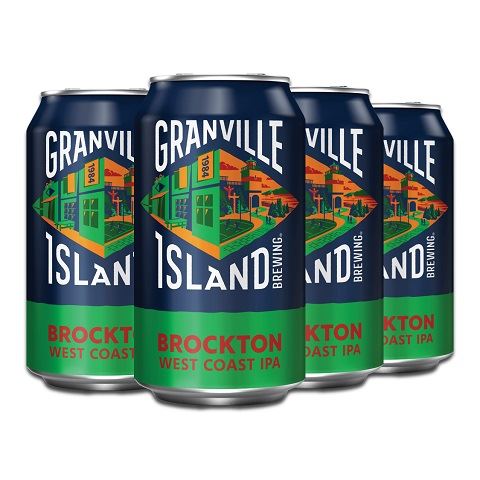 granville island brockton west coast ipa 355 ml - 6 cans edmonton liquor delivery