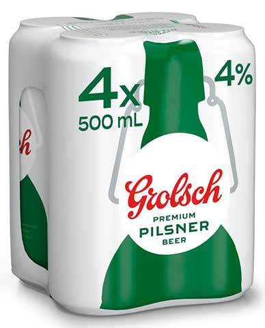 grolsch premium pilsner 500 ml - 4 cans edmonton liquor delivery