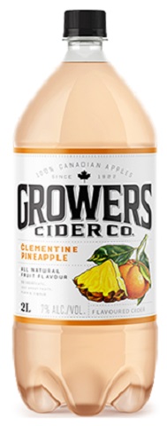 growers clementine pineapple 2 l - single bottle edmonton liquor delivery