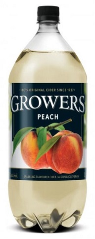 growers peach 2 l - single bottle edmonton liquor delivery