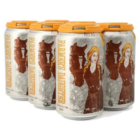 half hitch farmer's daughter pale ale 355 ml - 6 cans edmonton liquor delivery