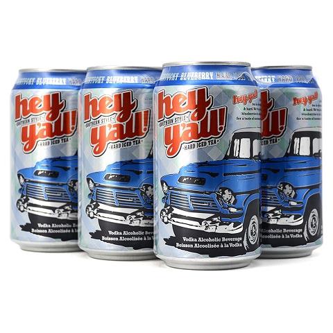 hey y'all kentucky blueberry hard iced tea 341 ml - 6 cans edmonton liquor delivery