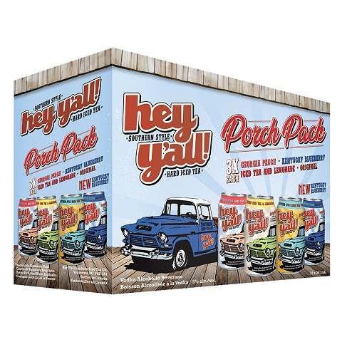 hey y'all porch pack 341 ml - 12 cans edmonton liquor delivery