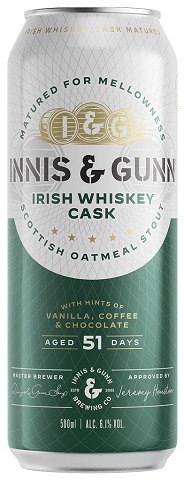 innis & gunn irish whiskey cask 500 ml single can edmonton liquor delivery