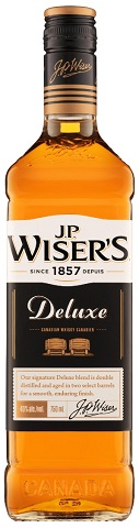 j.p. wiser's deluxe 750 ml single bottle edmonton liquor delivery