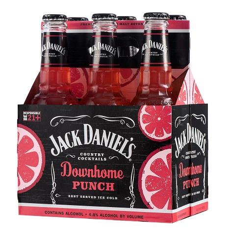 jack daniels country cocktails downhome punch 296 ml - 6 bottles edmonton liquor delivery