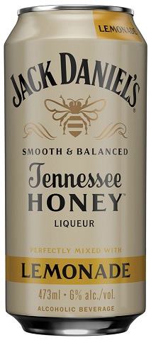 jack daniels tennessee honey lemonade 473 ml single can edmonton liquor delivery