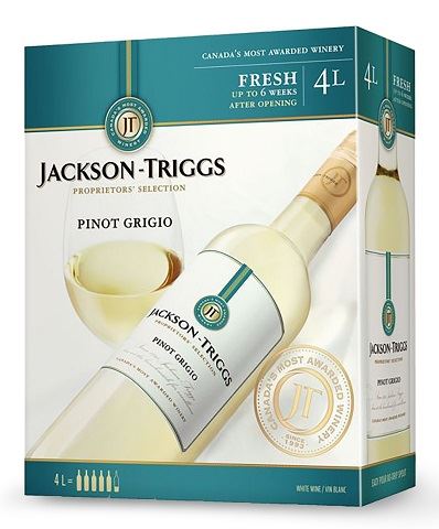 jackson-triggs proprietors' selection pinot grigio 4 l box edmonton liquor delivery