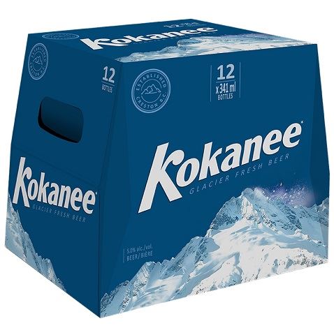 kokanee 341 ml - 12 bottles edmonton liquor delivery