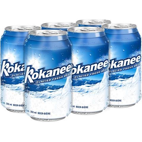 kokanee 355 ml - 6 cans edmonton liquor delivery