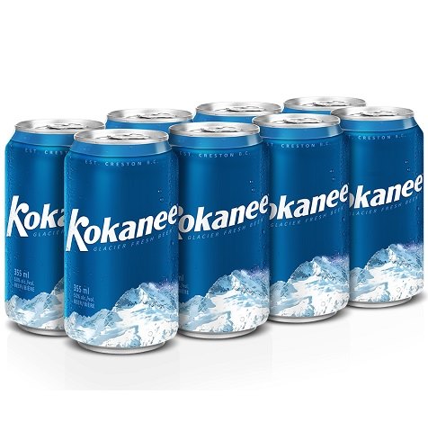 kokanee 355 ml - 8 cans edmonton liquor delivery