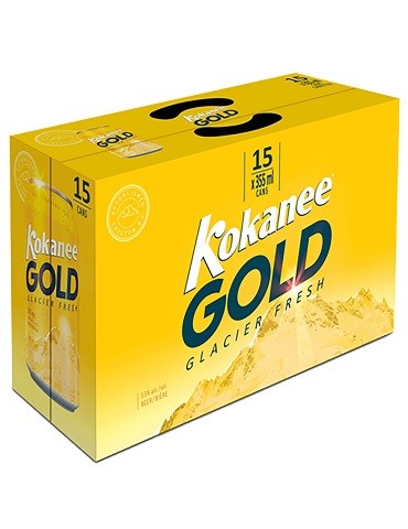 kokanee gold 355 ml - 15 cans edmonton liquor delivery