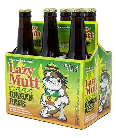 lazy mutt ginger beer 330 ml - 6 bottles edmonton liquor delivery